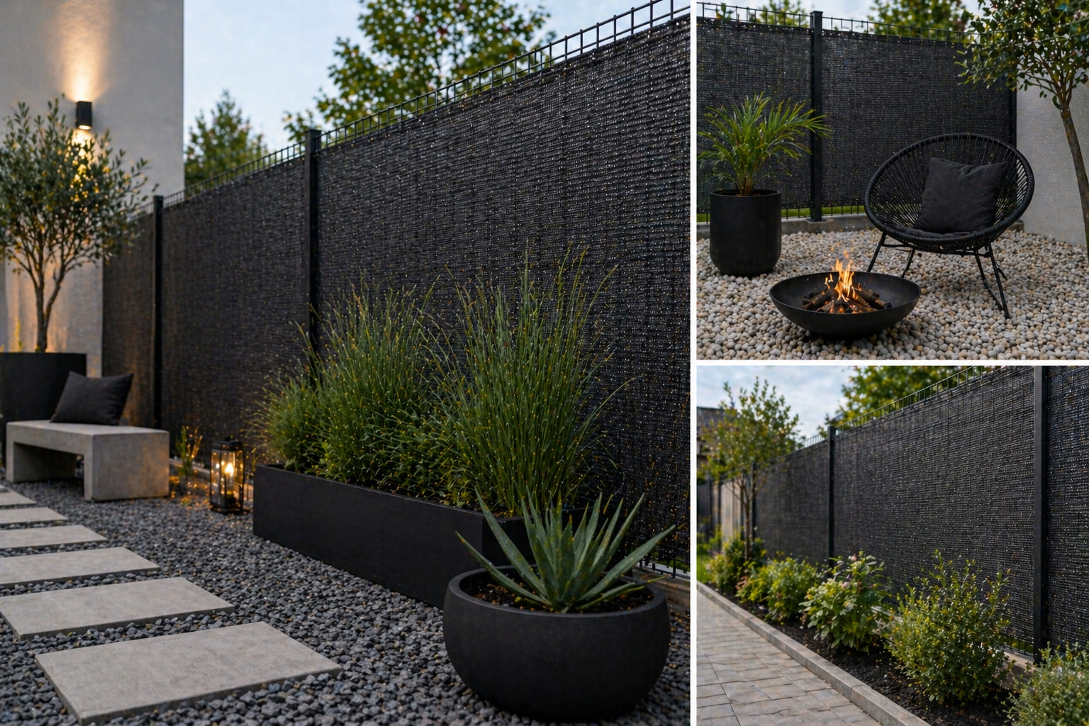 SHADING MESH 90% 1,2x25m MAT FENCE COVER UV+ GRAPHITE Length 25 m