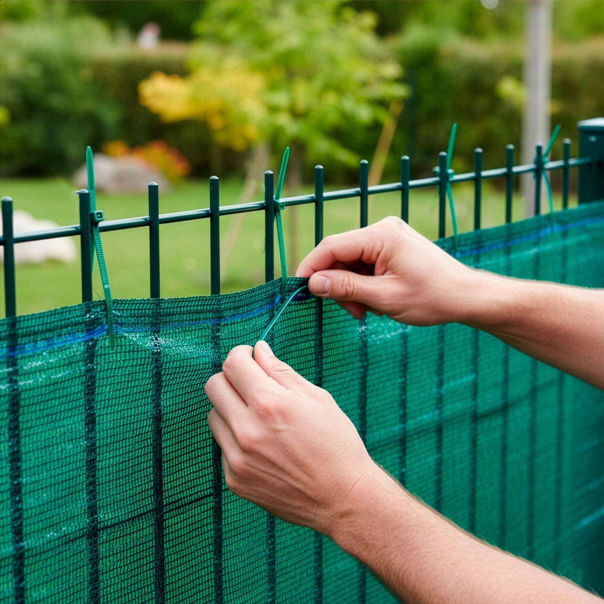 SHADING MESH MASKING COVER 1,5x10m FENCE COVER 90% + UV Height 1.5 m