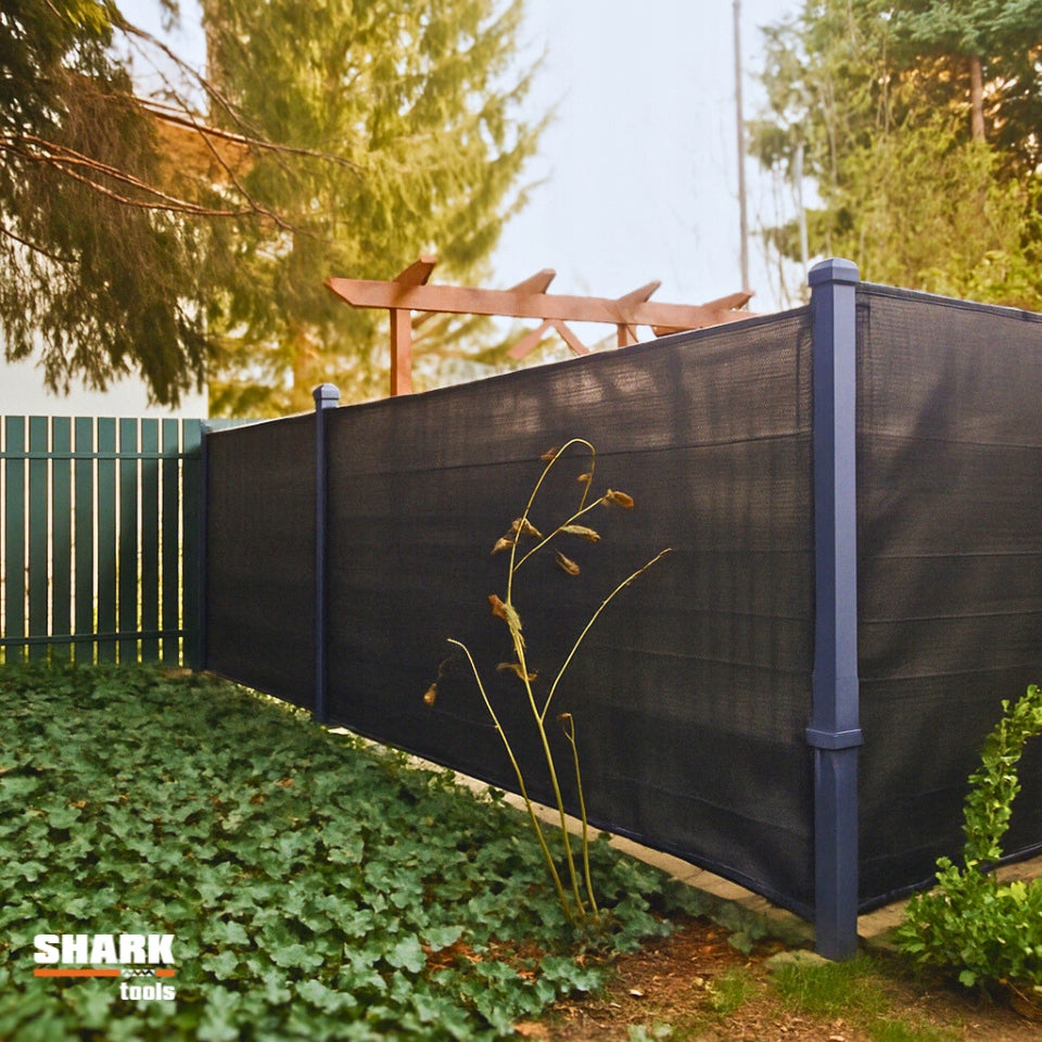 SHADING NET FOR FENCE MASKING FENCE MAT 90% 1,5X50m ANTRCYTOWA Height 1.5 m