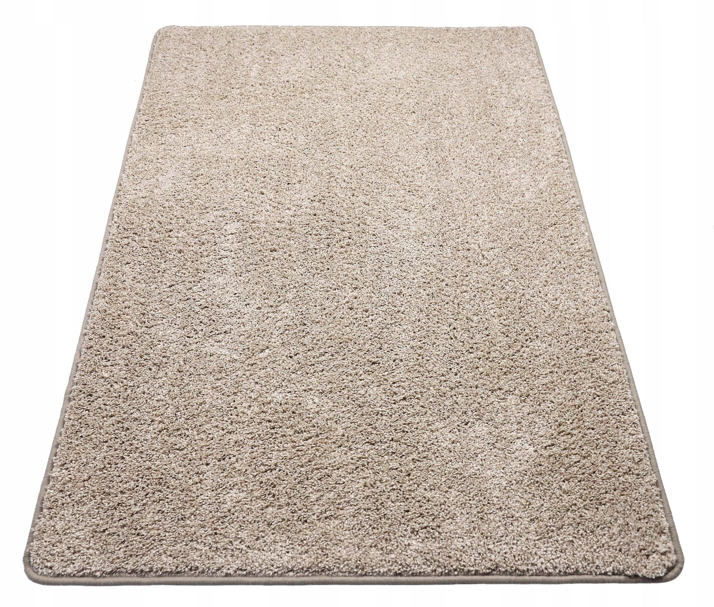 SHAGGY CARPET 200X250 BEIGE THICK SOFT CARPET FOR THE LIVING ROOM