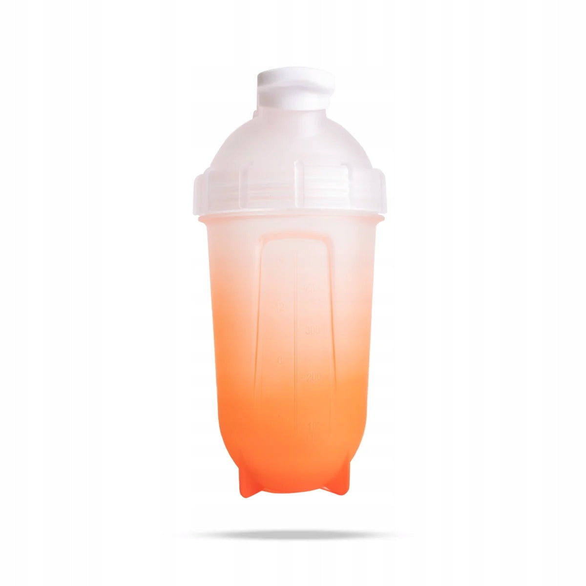 SHAKER TRITAN GRADIENT ORANGE 500 ML BPA FREE AND MEASURED - GymBeam Color multicolor