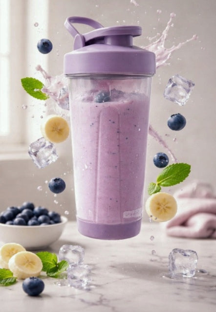SHAKER WATER BOTTLE SEALED FOR PROTEIN CONDITIONERS FOR GYM PURPLE 760ML Volume 760 ml