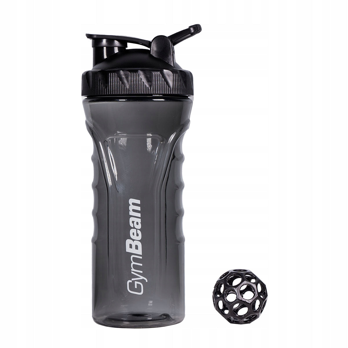 SHAKER WITHOUT BPA AND PHTHALATES SEALED PROTEIN - GymBeam 1000 ml black