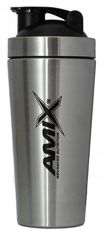 SHAKER shaker for protein supplements metal steel - stainless steel LARGE Packaging status original