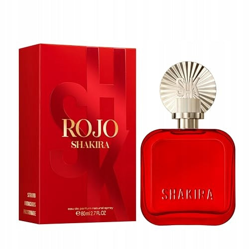SHAKIRA ROJO EAU DE PARFUM 80ML Packaging status original