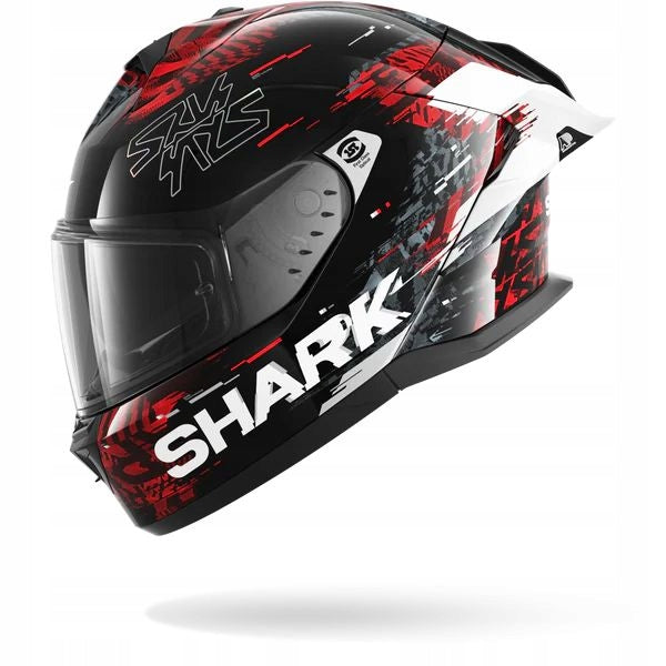 SHARK INTEGRAL HELMET SKWAL SKWAL CUP SPEED-VIB BLK RED SILVER XS + FREEBIES Manufacturer Shark