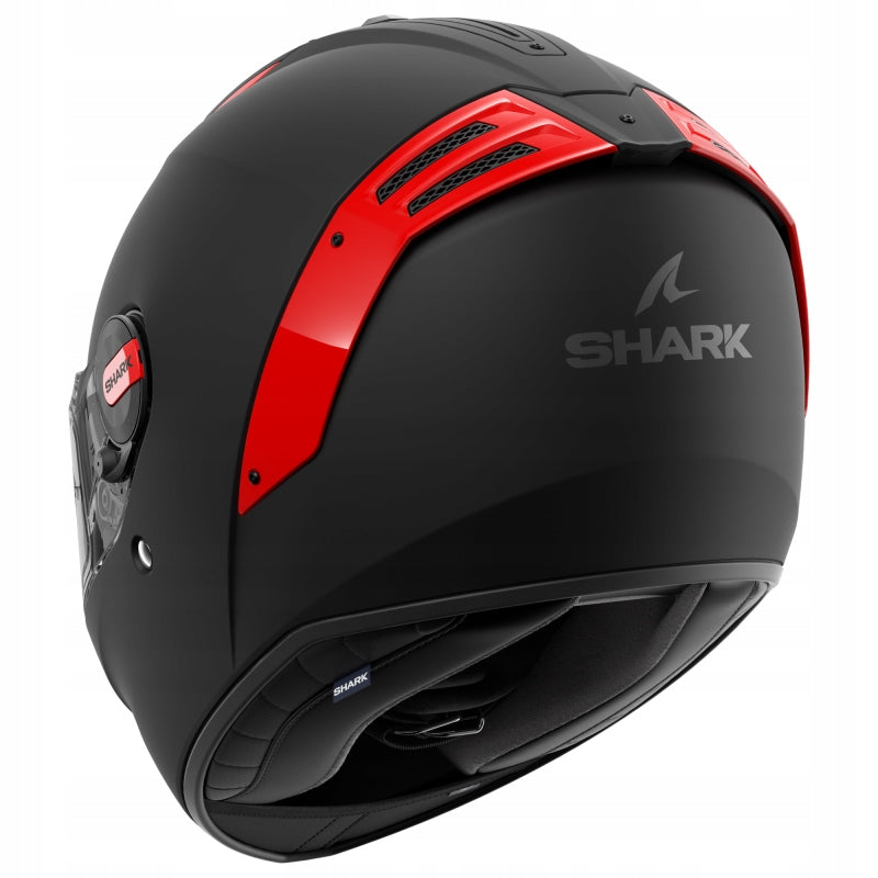 SHARK SPARTAN SP INTEGRAL MOTORCYCLE HELMET BLACK RED Manufacturer's catalog number HE8105E-KOK