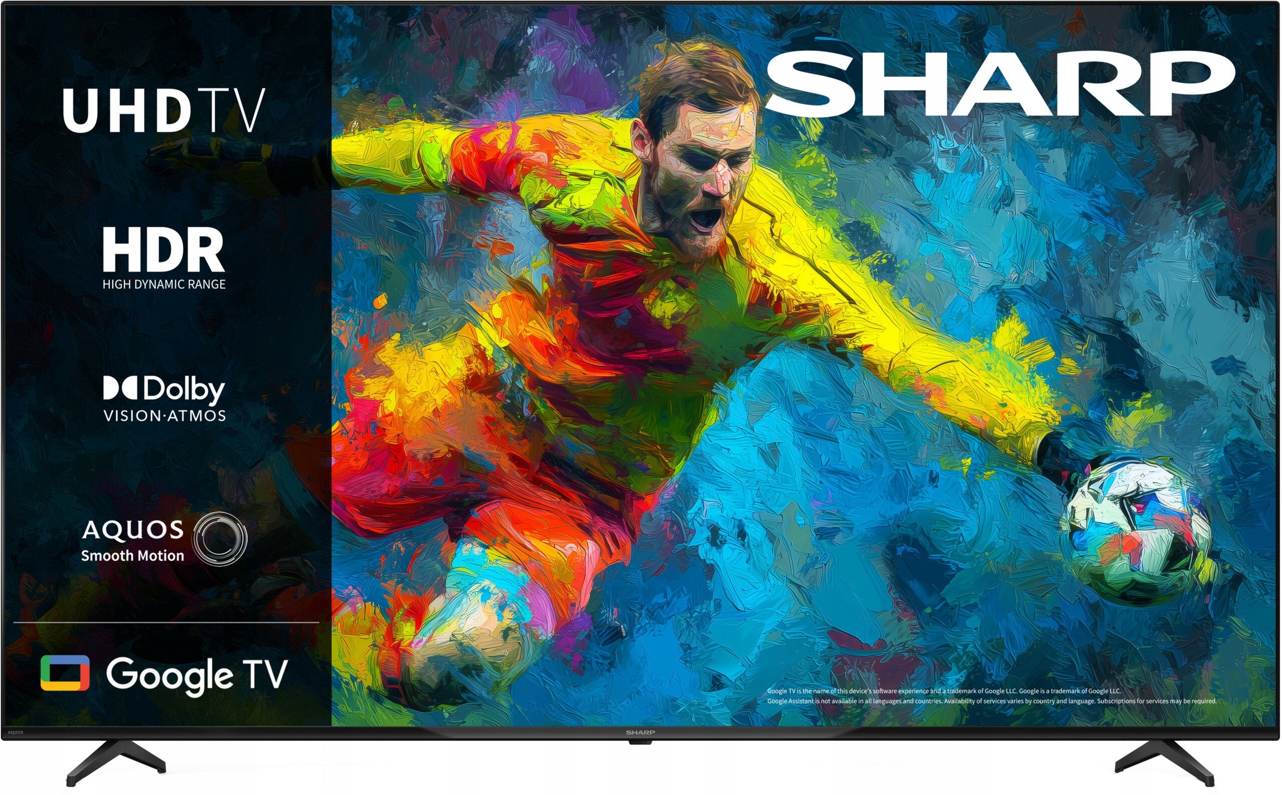 SHARP 70HL4465E 70" LED 4K Google TV Dolby Atmos Manufacturer code 70HL4465E
