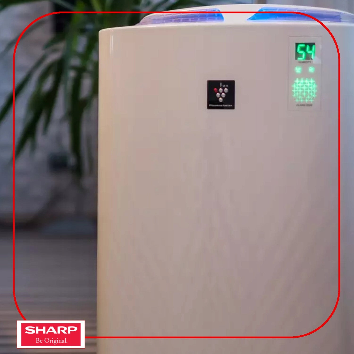 SHARP AIR PURIFIER HUMIDIFIER KCA50EUW HEPA POWERFUL SILENT IONIZATION Type evaporative humidifier