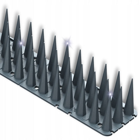 SHARP SPIKES birds pigeons against birds HIGHEST 4cm ANTHRACITE GREY 7016