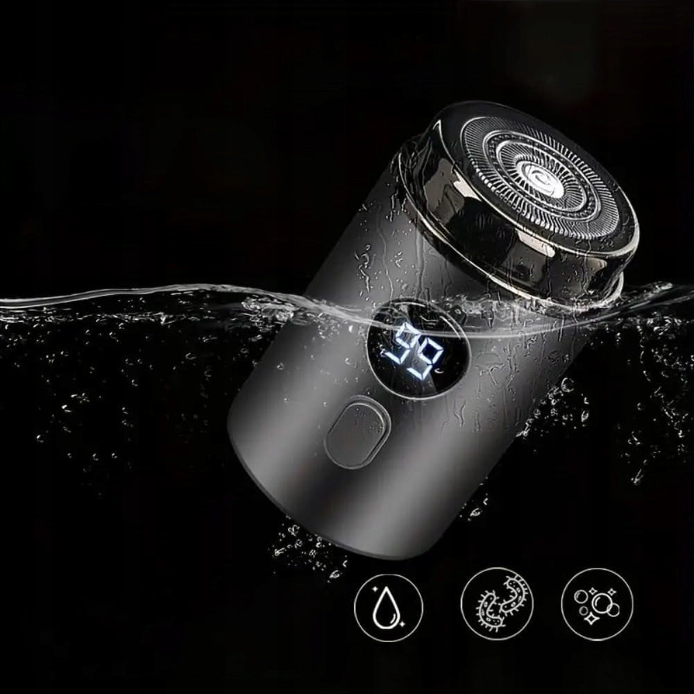 SHAVER MEN'S ELECTRIC RAZOR MINI WOMEN'S EPILATOR BLACK Batteries included yes