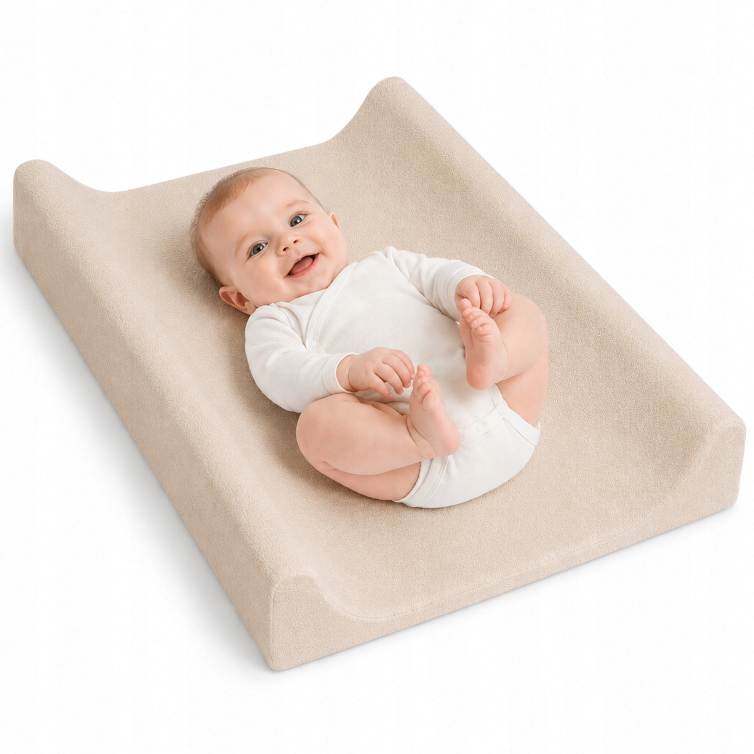 SHEET CHANGING TABLE COVER FOR COT 120X60 BEIGE NUDE