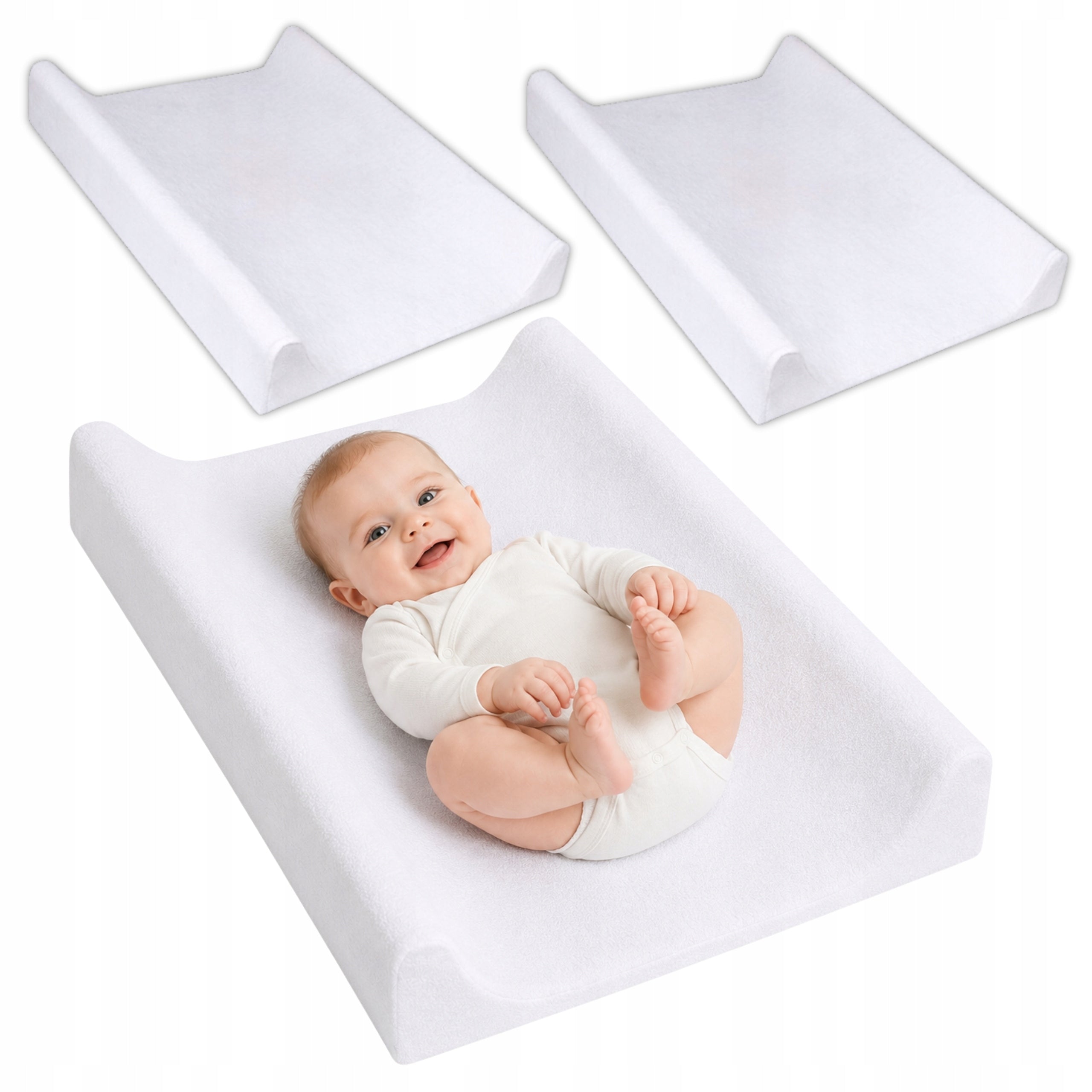 SHEET CHANGING TABLE COVER FOR COT 120X60 WHITE Packaging status original