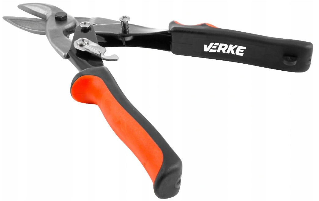 SHEET METAL CUTTING HAND SHEARS 10'' LEFT VERKE Kind metal sheet left shears