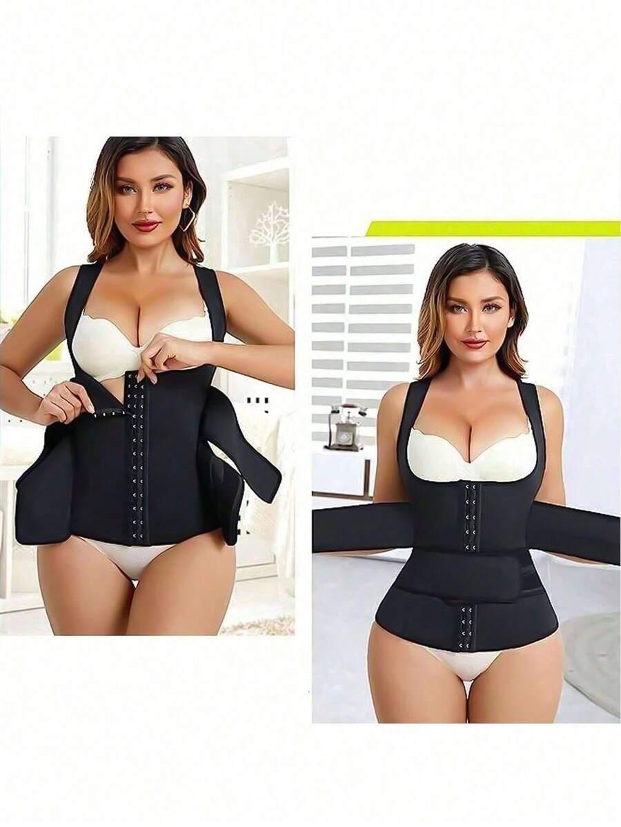 SHEIN BLACK LUMBAR BELT HXE S07__XXL Size XXL