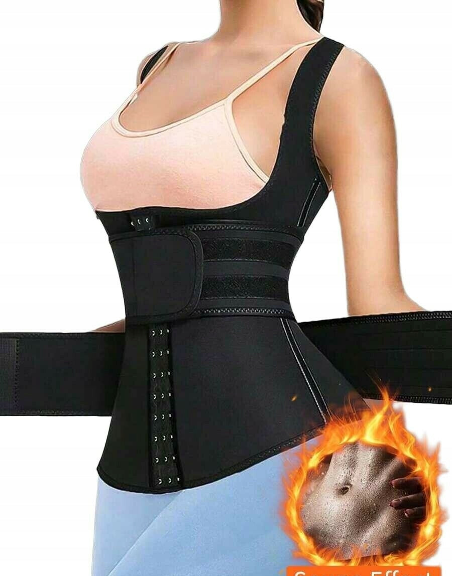 SHEIN BLACK LUMBAR BELT HXE S07__XXL