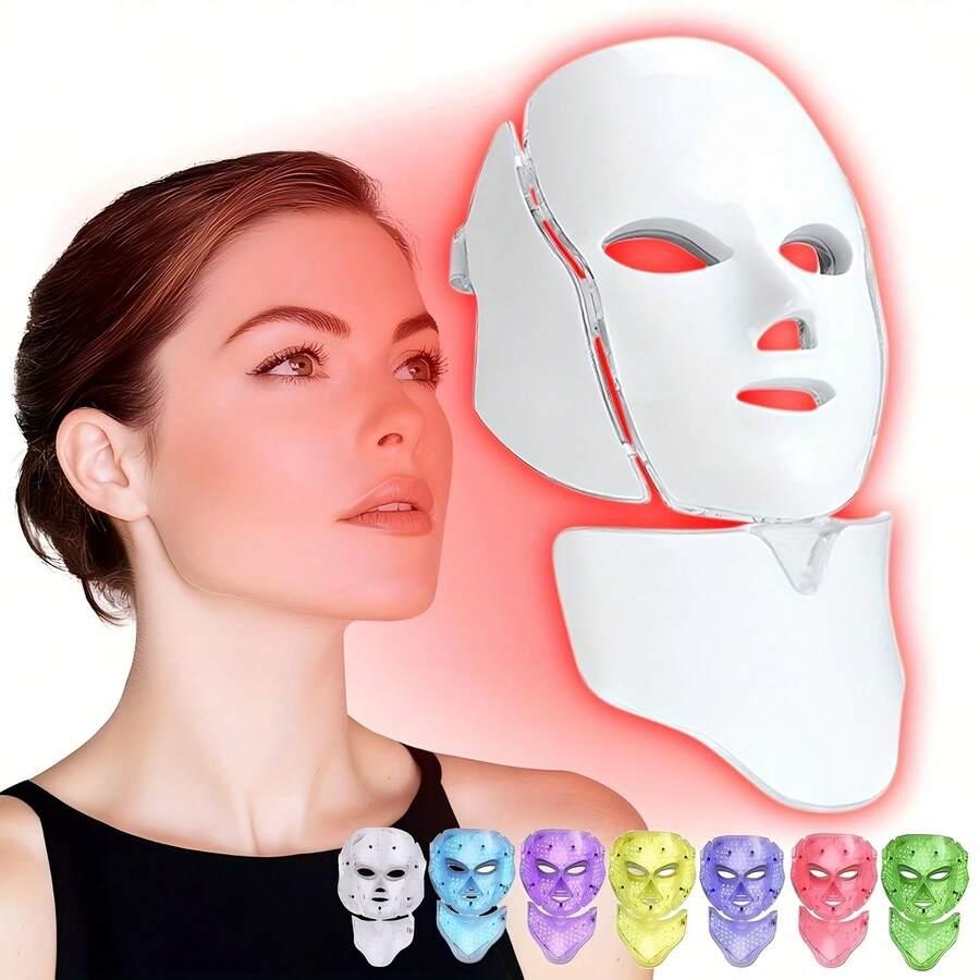 SHEIN FACE MASK WITH LED LIGHT S07__22X22X14CM Brand Shein