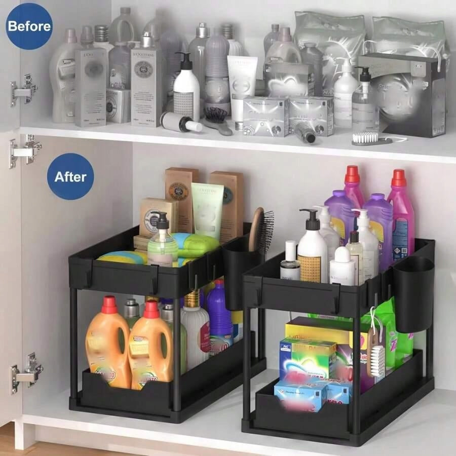 SHEIN TWO-LEVEL UNIVERSAL ORGANIZER _ Brand Shein