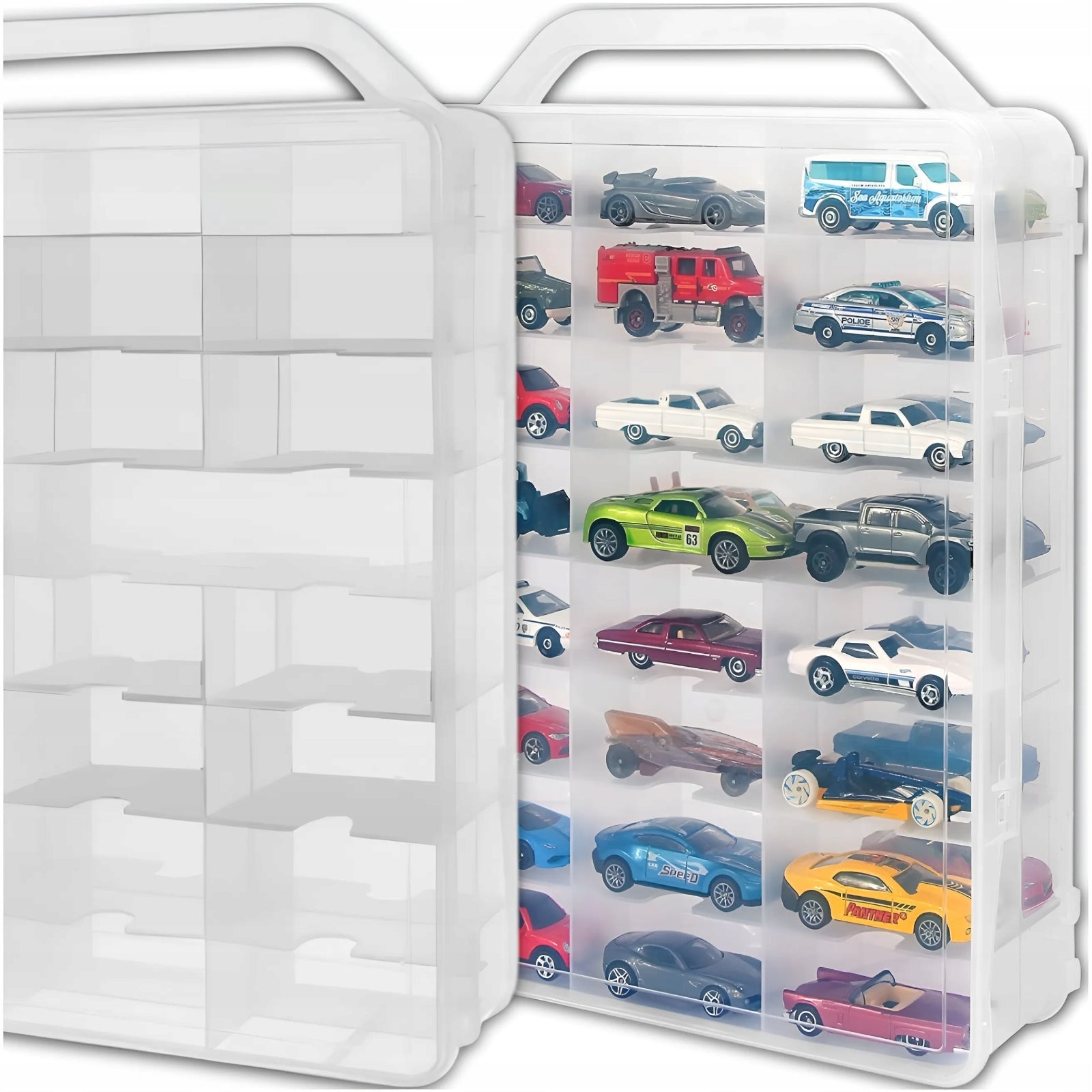 SHELF LOCKABLE SUITCASE FOR RESORAKI DISPLAY FOR 46 CARS