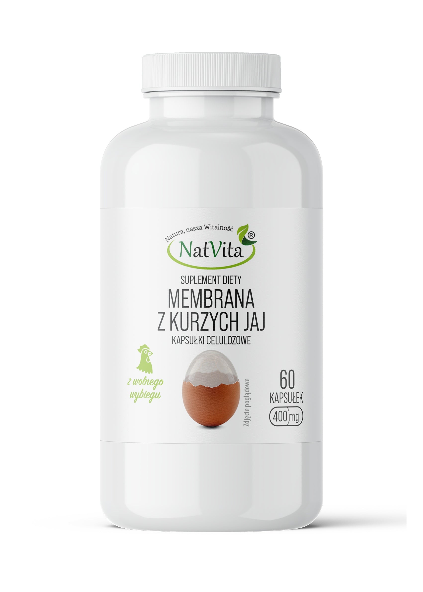 SHELL MEMBRANE ESM (hen egg membrane) GAGs 60 capsules 400mg NatVita