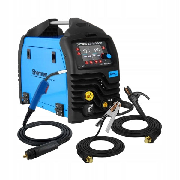SHERMAN MIG DIGIMIG 207 EASYLITE SYNERGY TIG MMA WELDING MACHINE