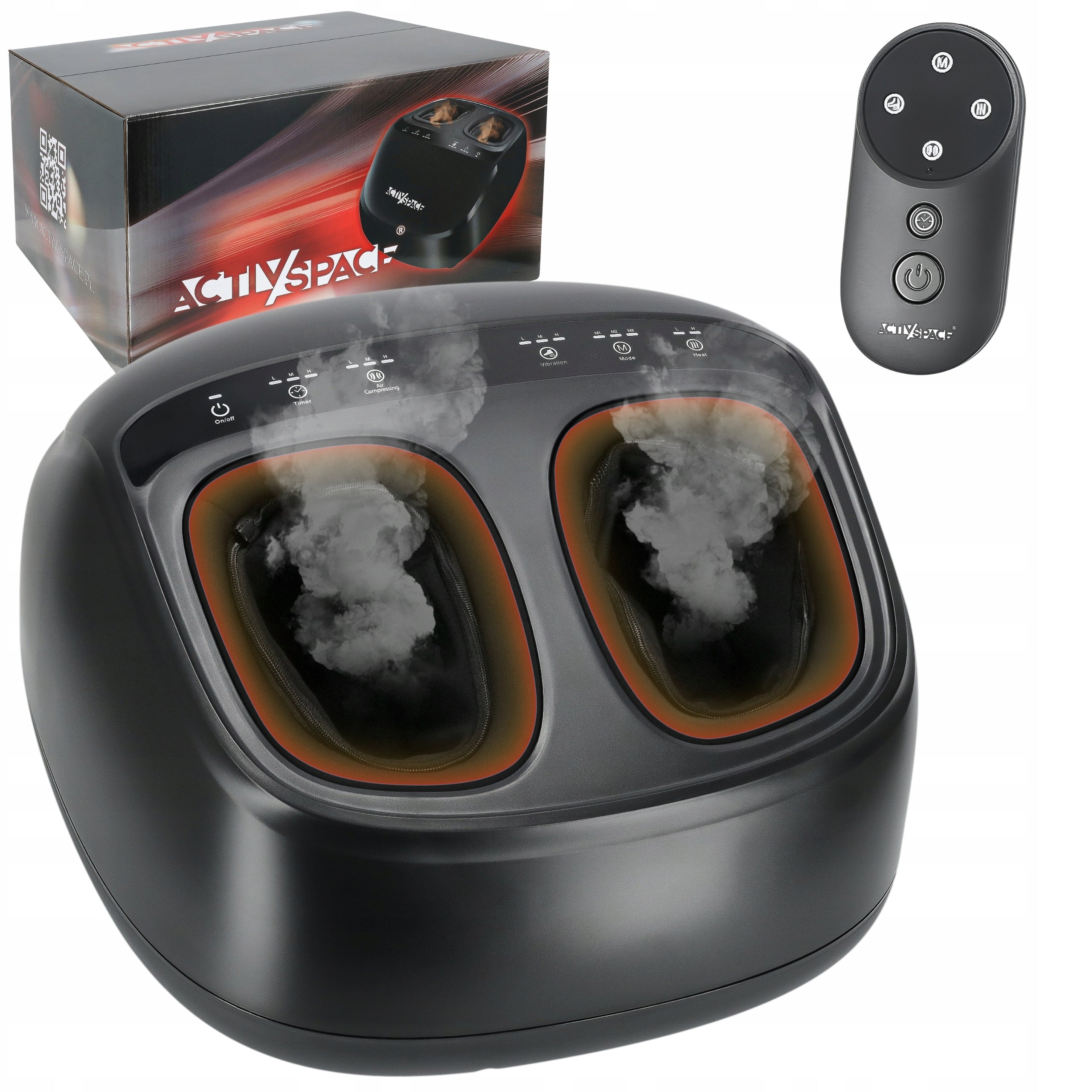 SHIATSU LEG FOOT MASSAGER WITH HEATING 2IN1 VIBRATING RELAXATION PRO