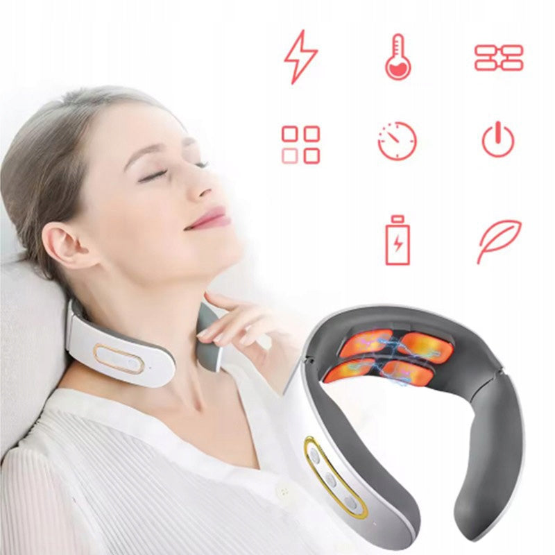 SHIATSU MASSAGER FOR BACK NECK WARMING ELECTRIC NECK MASSAGER Packaging status original
