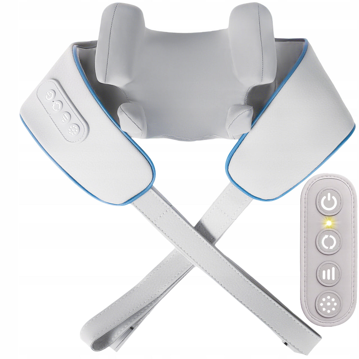 SHIATSU MASSAGER FOR NECK BACK BODY HEATED MASSAGE BELT PRO + Packaging status original