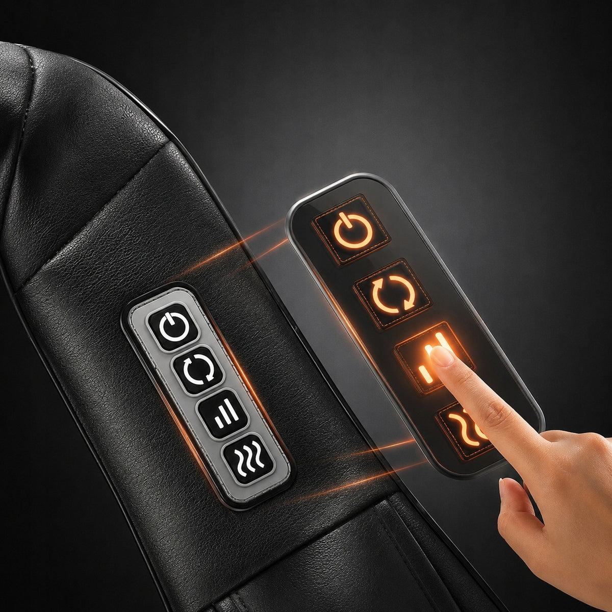 SHIATSU MASSAGER NECK MASSAGE COLLAR BACK SHOULDERS HEATING BODY Manufacturer code MASAŻER SHIATSU ZELGRO COMFORT LINE PRO