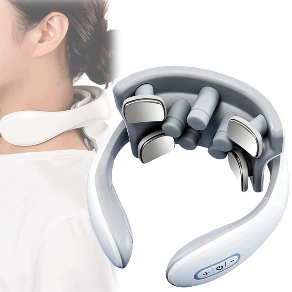 SHIATSU NECK MASSAGER NECK MUSCLES BACK NECK HEATED
