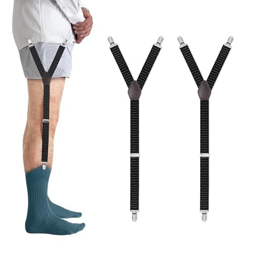 SHIRT HOLDER MEN'S Y STYLE NON-SLIP BUCKLES RUBBER TAPE Brand no brand