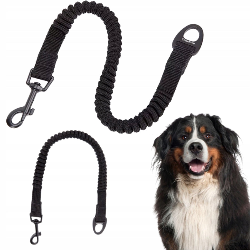 SHOCK ABSORBER FOR LEASH FOR MEDIUM/LARGE DOG LIGHT TRUELOVE BLACK