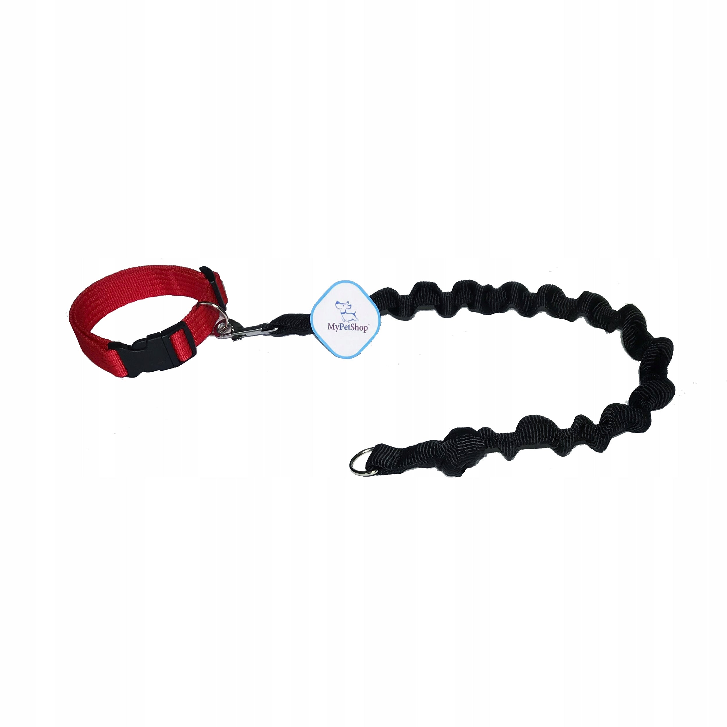 SHOCK ABSORBER for DOG LEASH. FOR TUGGING!!! Length 100 cm. Width 25 mm. Manufacturer code 9808