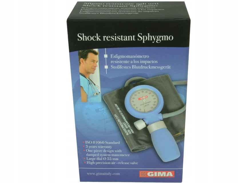 SHOCK RESISTANT ISO 81060 Gima clock blood pressure monitor without stethoscope Medical device type medical device or in-vitro diagnostic medical device