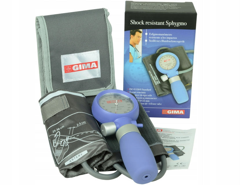 SHOCK RESISTANT ISO 81060 Gima clock blood pressure monitor without stethoscope Medical device yes