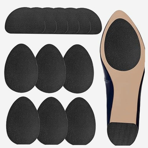 SHOE SOLE PROTECTORS NON-SLIP RUBBER SELF ADHESIVE 16 PACK