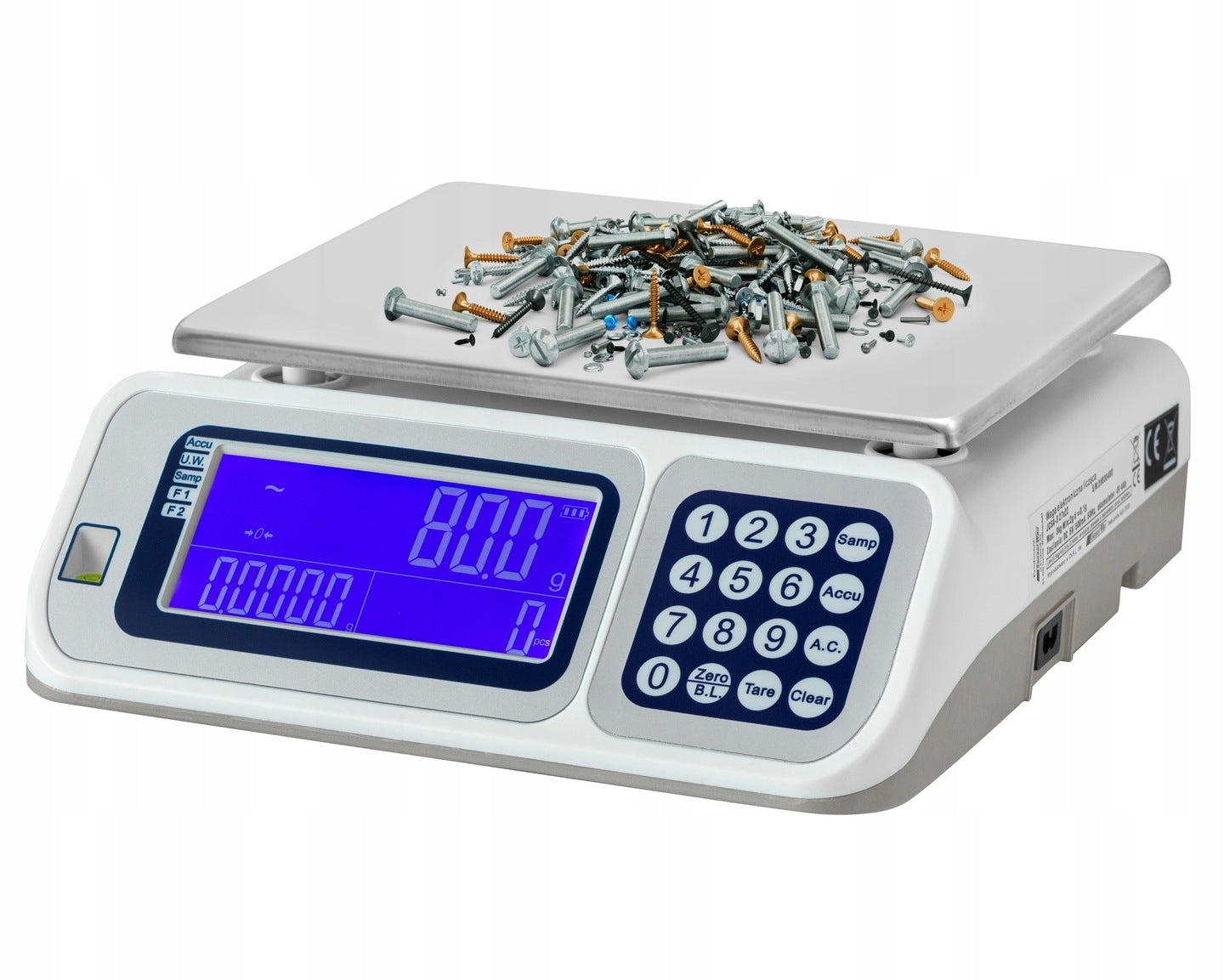 SHOP SCALE COUNTING PIECES UP TO 30KG STORE PRECISION TO STORE ACCURATE Brand Sensorwag