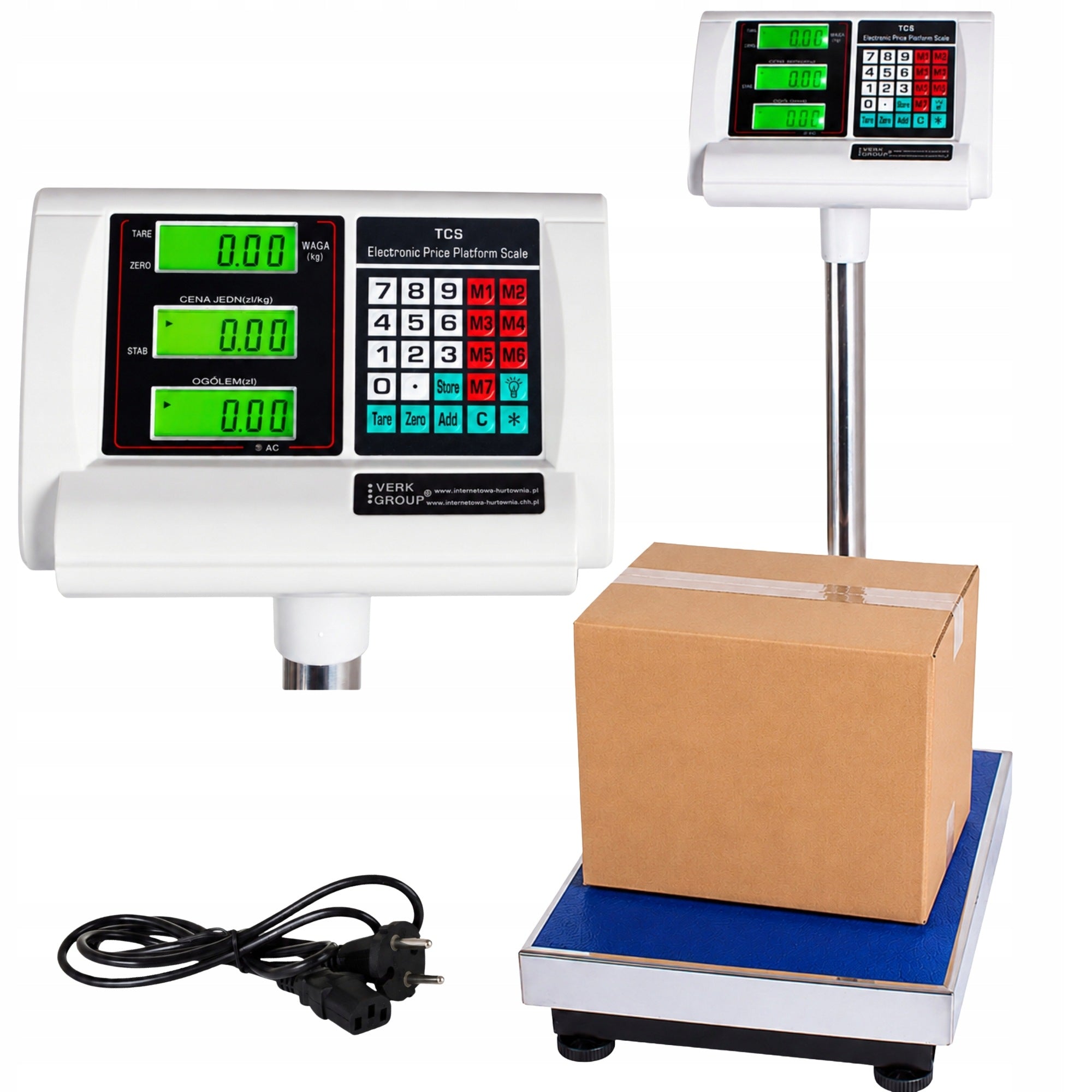 SHOP SCALE ELECTRONIC PLATFORM COMMODITY STRONG 100kg/20g