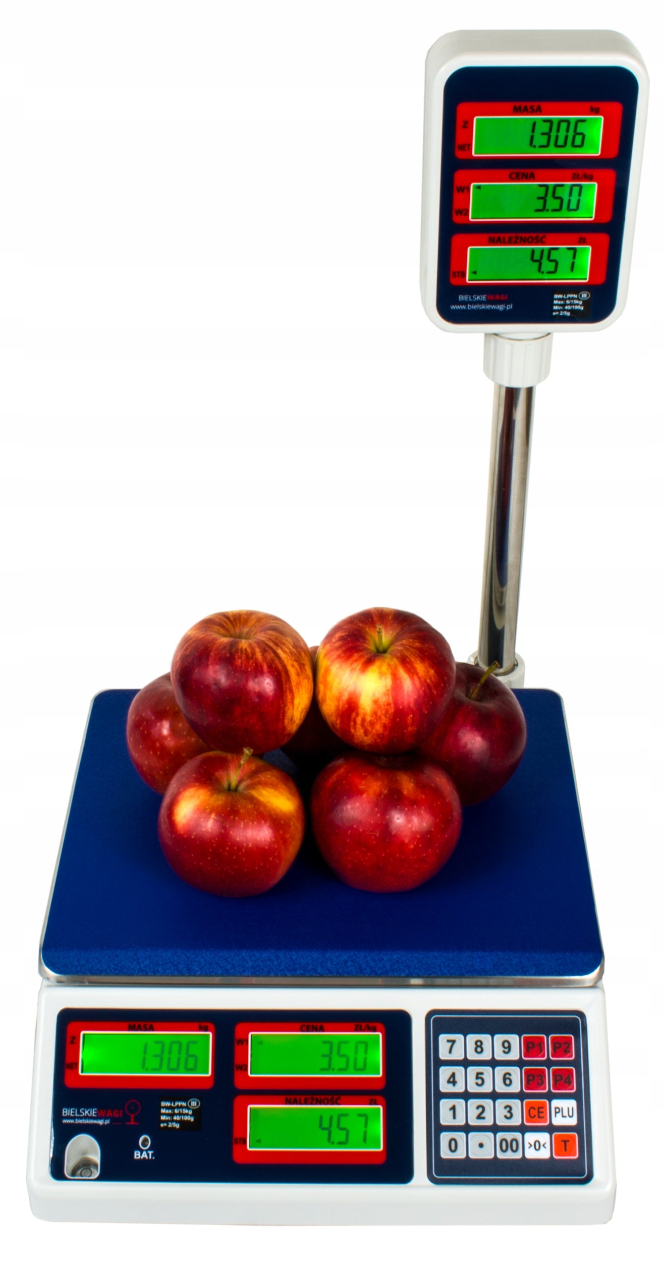 SHOP SCALE WITH LEGALIZATION 6KG CALCULATION WITH BOOM FOR STORE Packaging status original