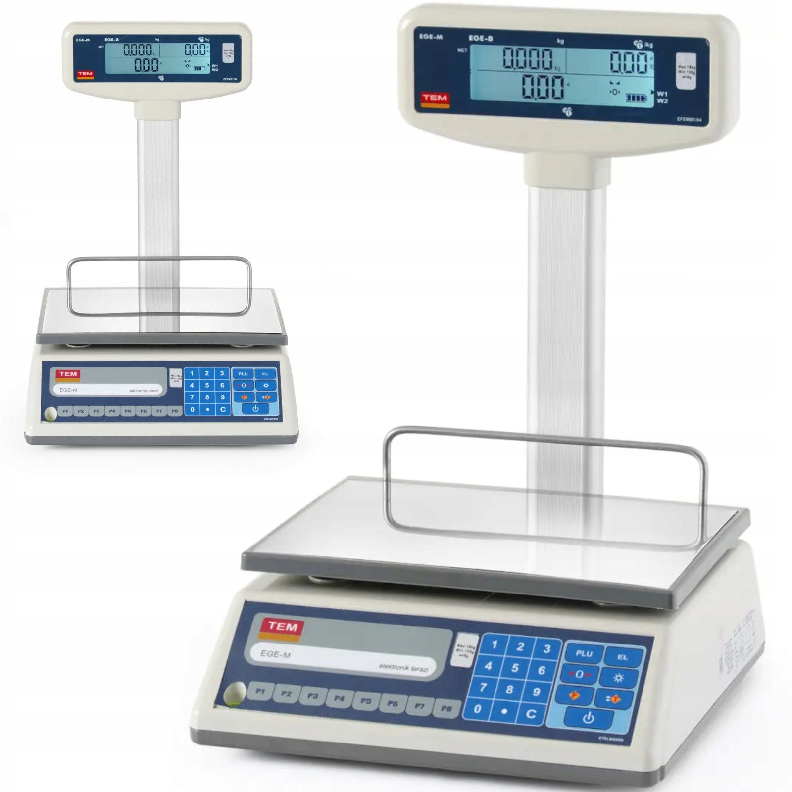 SHOP SCALE WITH LEGALIZATION M 15 KG