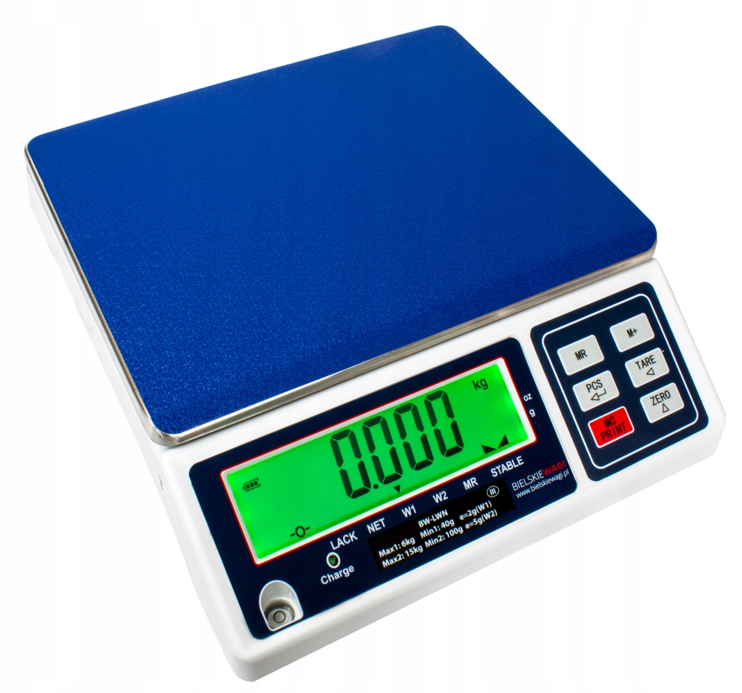 SHOP SCALE WITH STORAGE LEGALIZATION COUNTING PIECES 6/15kg ELECTRONIC Packaging status original