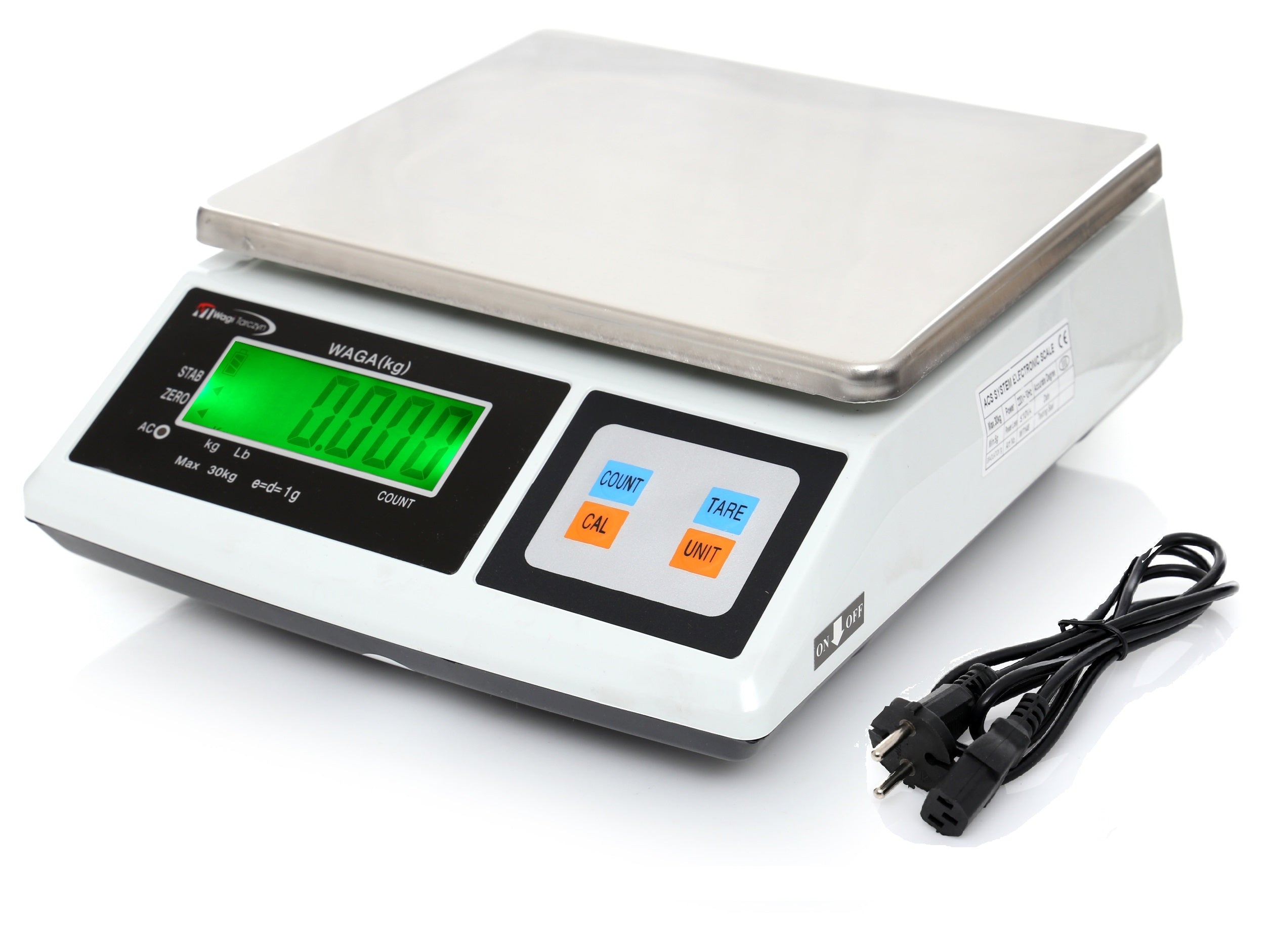 SHOP WEIGHT 30KG 1g ELECTRONIC COUNTING PIECES