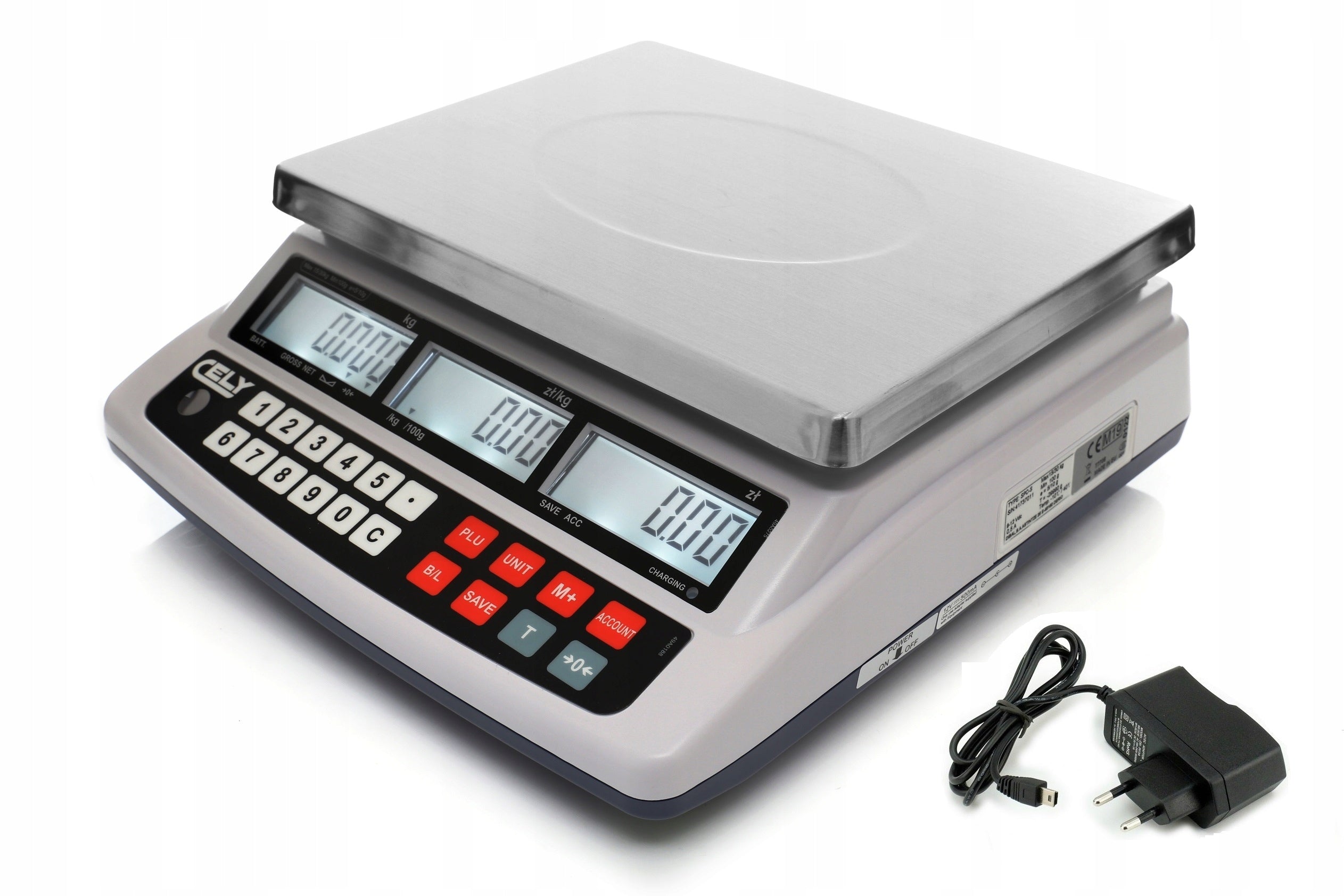 SHOP WEIGHT 30KG/5g WITH LEGALIZATION ELECTRONIC WAREHOUSE LEGALIZATION
