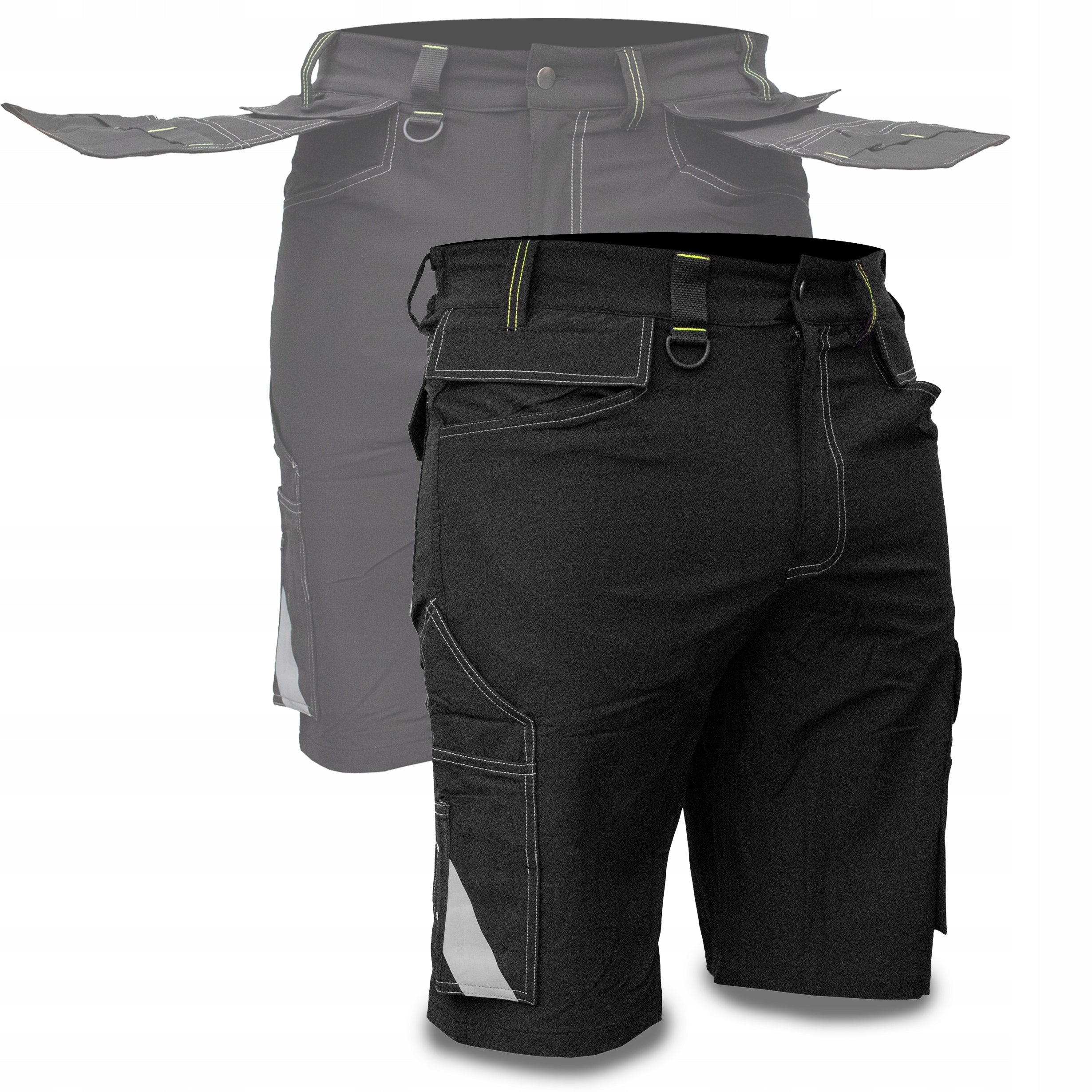SHORT WORK TROUSERS 4 WAY STRETCH ELASTIC MEN'S ASSEMBLY SHORTS Brand FORINT