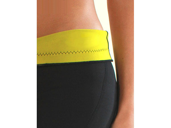 SHORTS NEOPRENE FITNESS SLIMMING TRAINING PANTS SIZE XL Body parts hips calves buttocks thighs