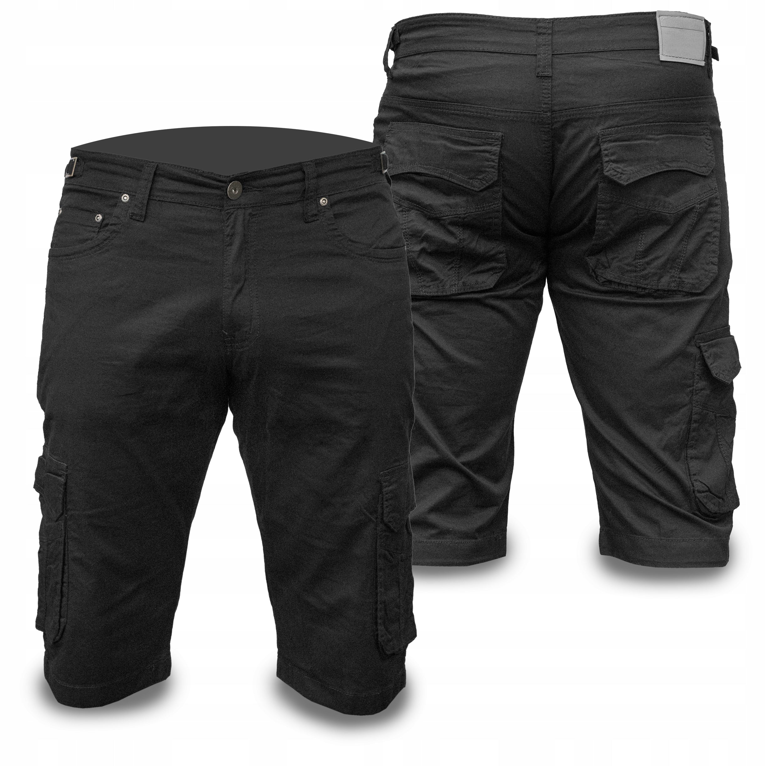 SHORTS WORK PANTS MEN JEANS ELASTIC TROUSERS COTTON Brand FORINT