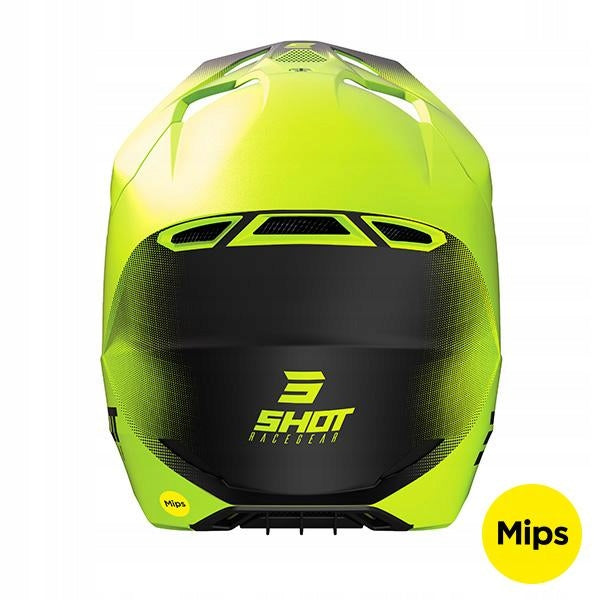 SHOT RACE RAW NEON YELLOW MATT HELMET S MIPS Packaging status original