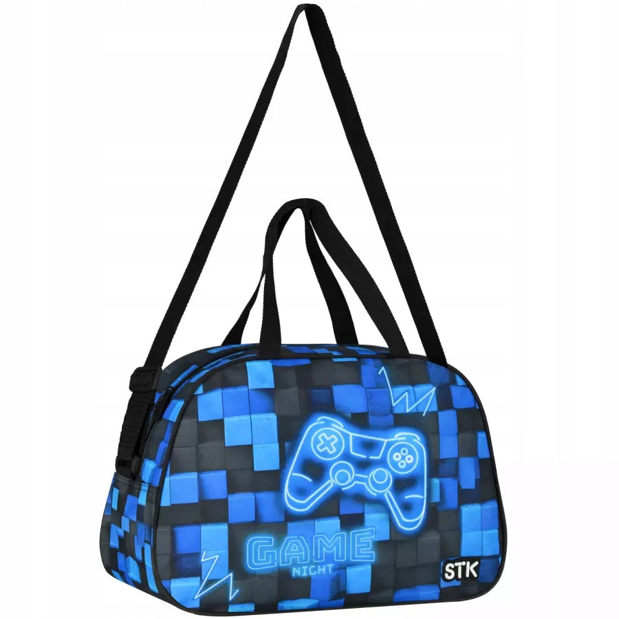SHOULDER BAG STARPAK PAD BLUE SCHOOL TRAVEL FOR CHILD 39X27X16 CM Brand no brand