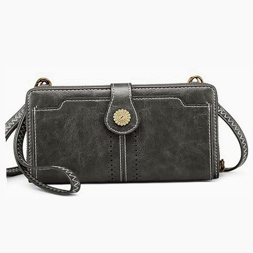 SHOULDER BAG WOMEN'S RFID ECO LEATHER ELEGANT FOR WOMEN