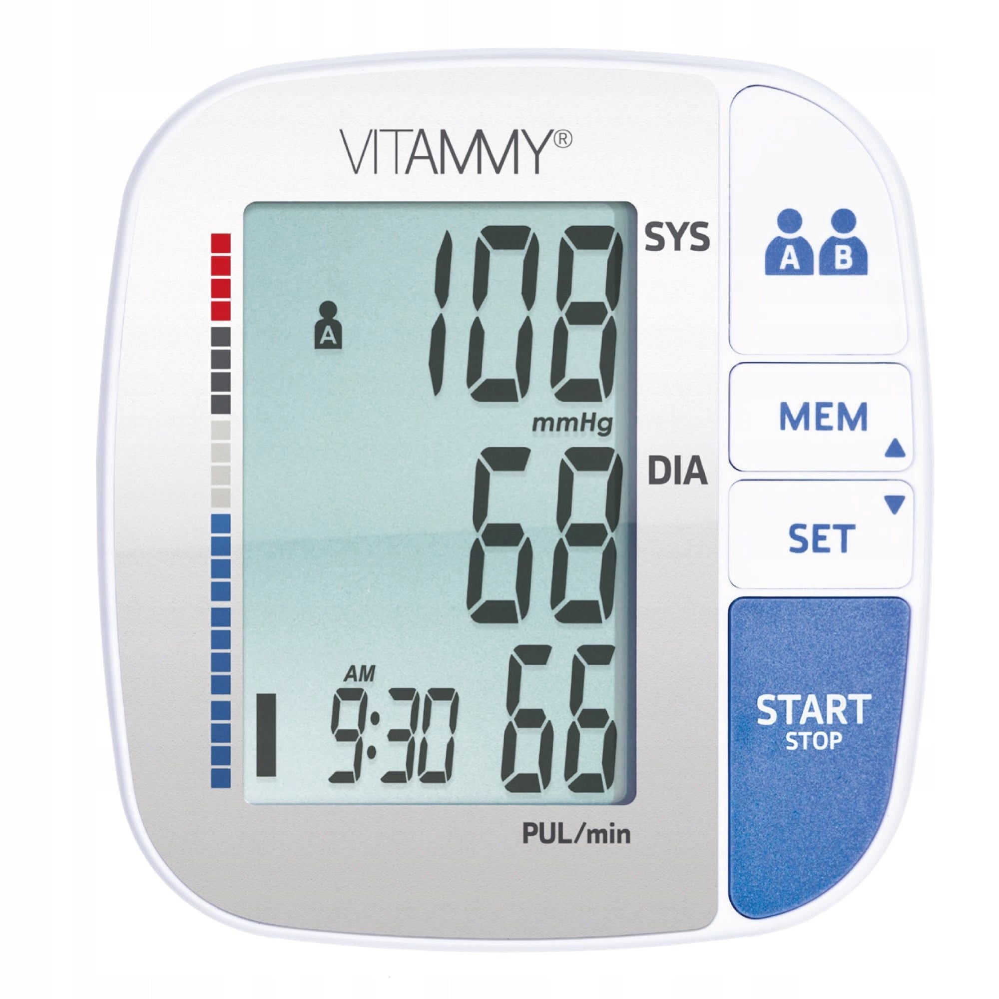 SHOULDER BLOOD PRESSURE MONITOR 22-42CM VITAMMY SMART 6 Medical device yes